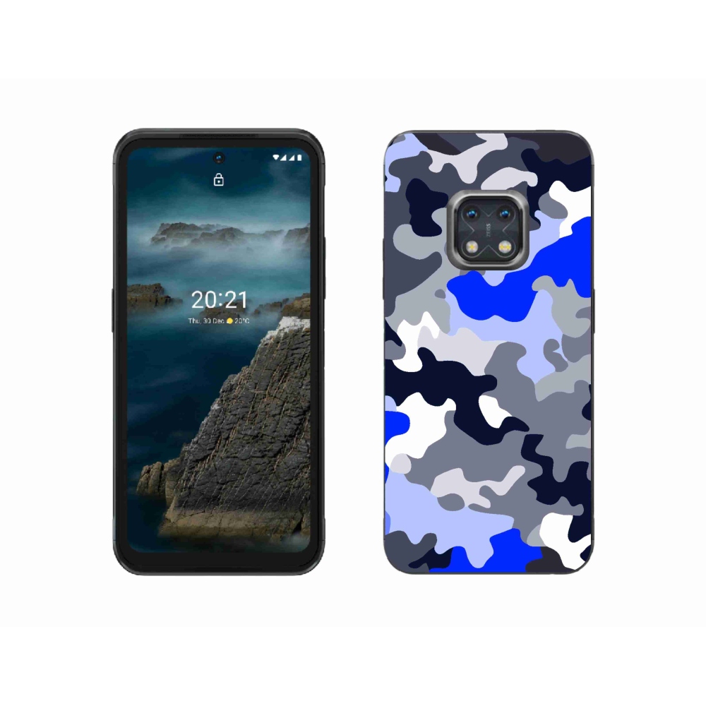Zselés borítás mmCase a Nokia XR20 készülékhez - terepszínű minta 8