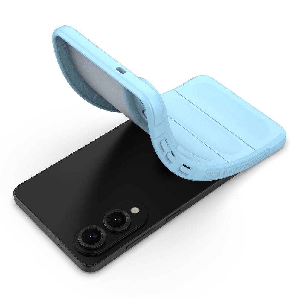 Rugg tartós zselés tok Samsung Galaxy S25 Edge készülékhez - világoskék
