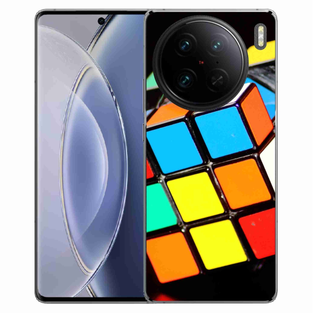 Gél tok mmCase a Vivo X90 Pro készülékhez - Rubik-kocka