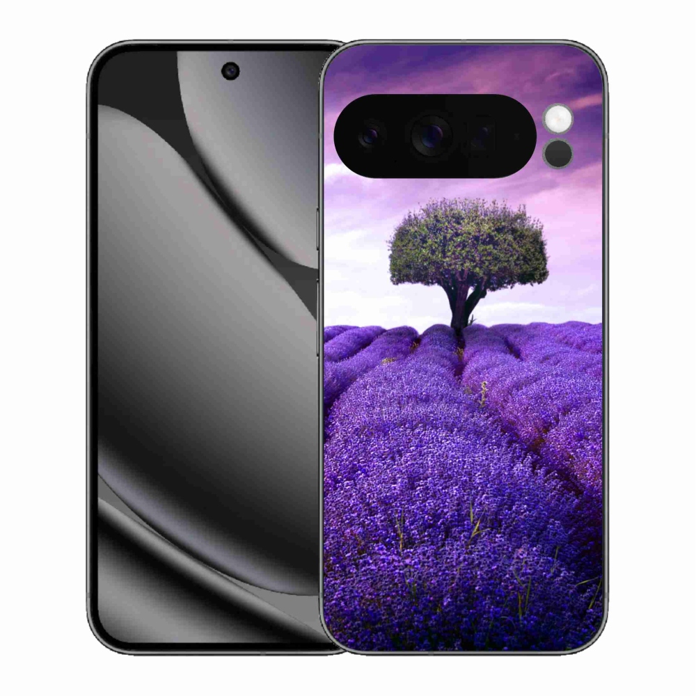 Zselés borítás mmCase a Google Pixel 10 Pro XL számára - levendula rét