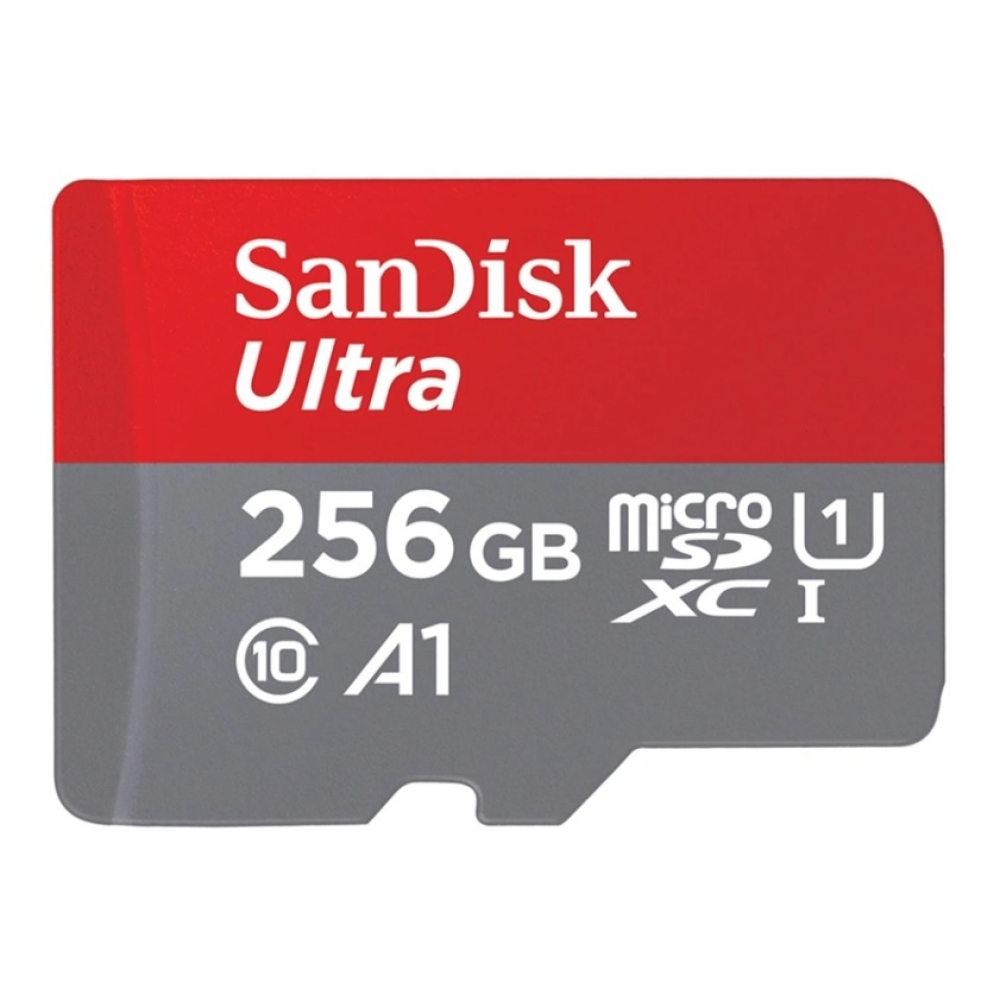 SanDisk Ultra microSDXC 256 GB 150 MB/s A1 Class 10 UHS-I nagy sebességű memóriakártya + SD adapter