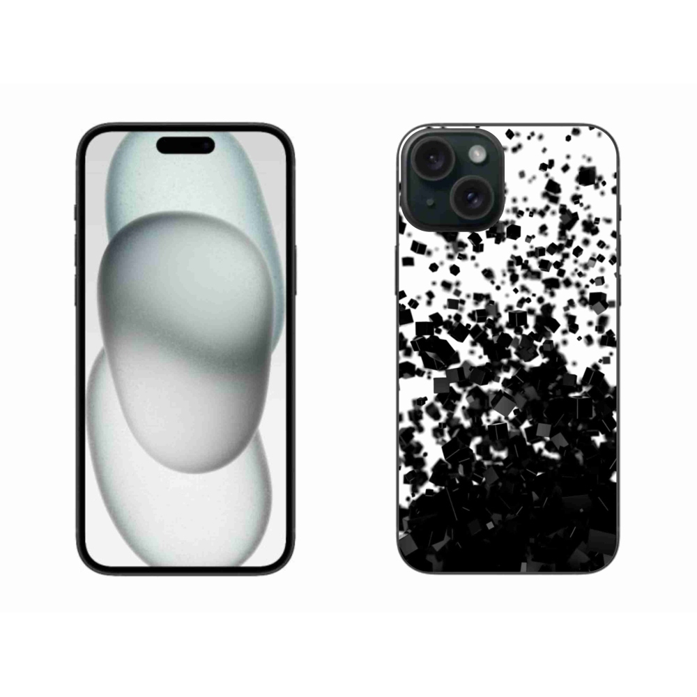 Zselés borítás mmCase iPhone 15 Plus készülékhez - absztrakt minta 1