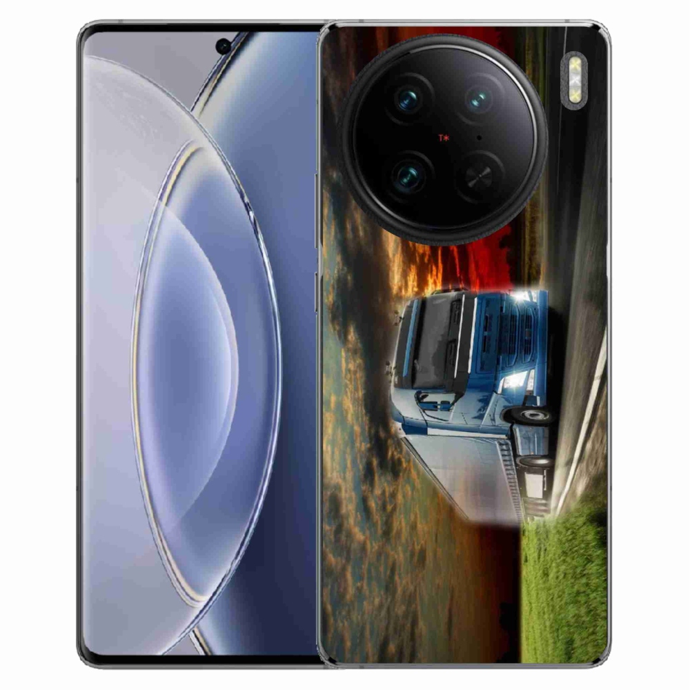 Gél borítás mmCase a Vivo X90 Pro készülékhez - teherautó 4