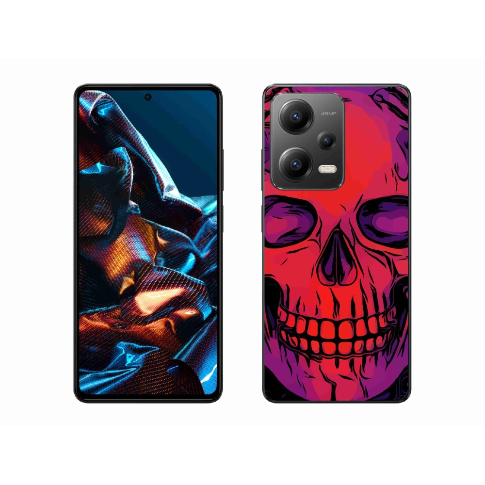 Gél tok mmCase a Xiaomi Redmi Note 12 Pro 5G-hez - koponya