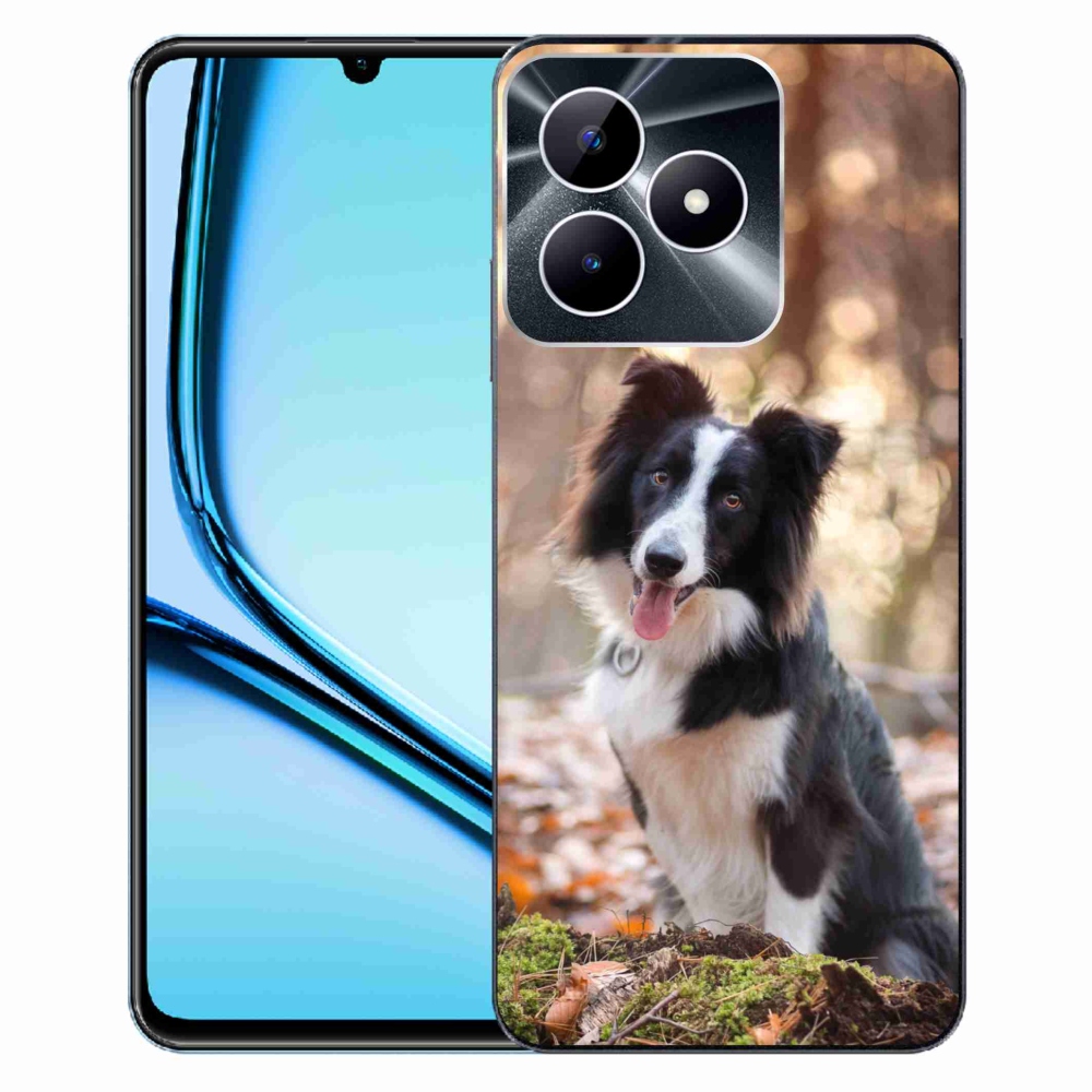 Gél tok mmCase a Realme Note 50 készülékhez - border colie 1