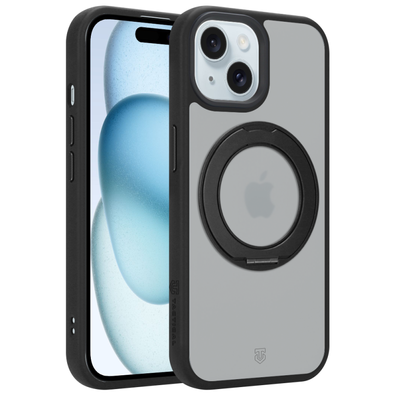 Tactical MagForce Hyperstand tok az Apple iPhone 15-hez, Asphalt színben