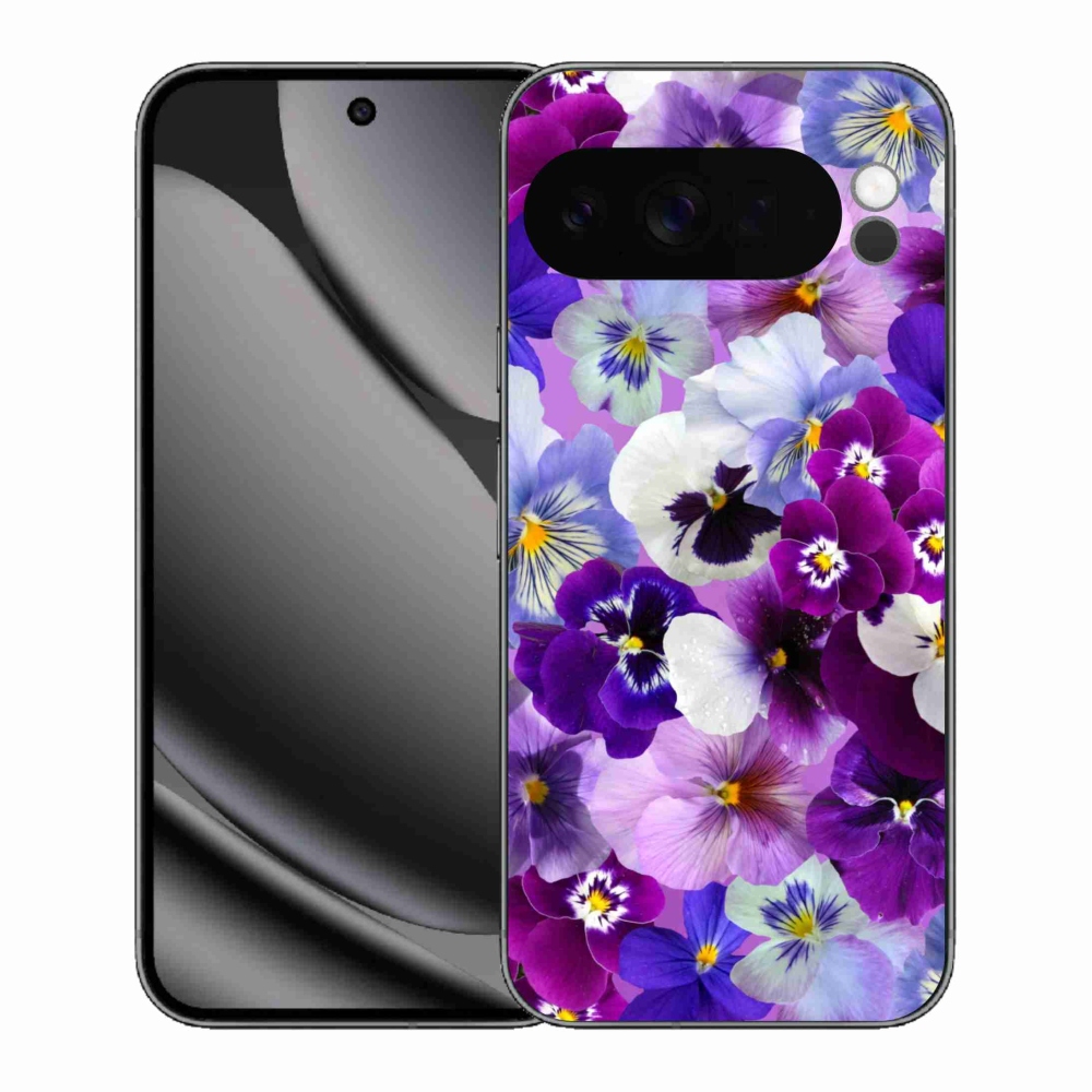 Gél borítás mmCase a Google Pixel 10 Pro XL számára - virágok 9