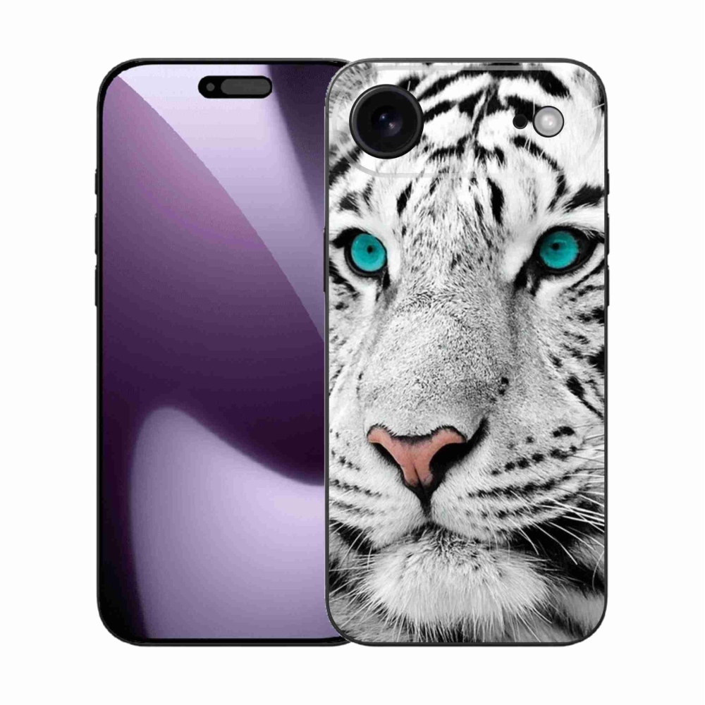Gél borítás mmCase iPhone 17 Air készülékhez - fehér tigris