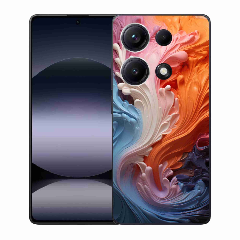 Gél borítás mmCase a Xiaomi Redmi Note 14S-hez - absztrakt motívum 8