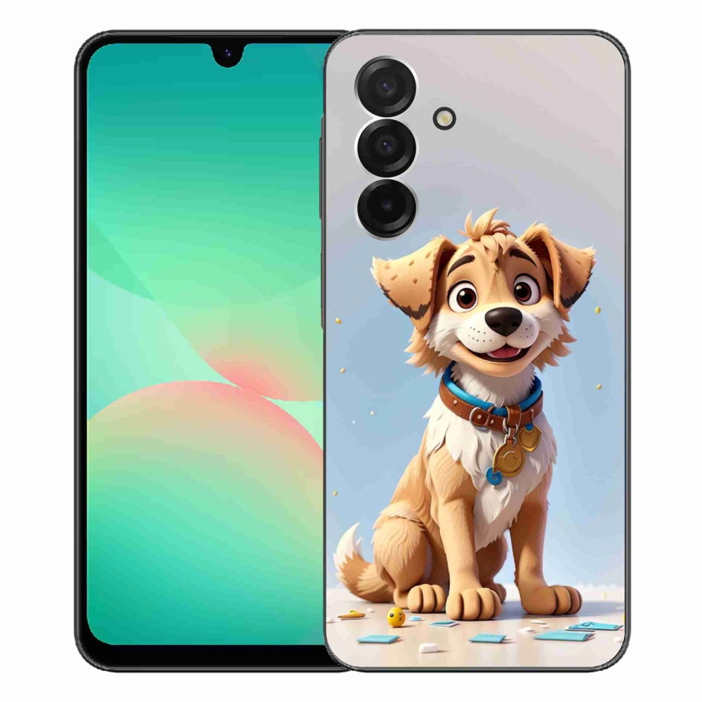 Zselés borítás mmCase Samsung Galaxy A26 5G - rajzfilm kölyökkutya