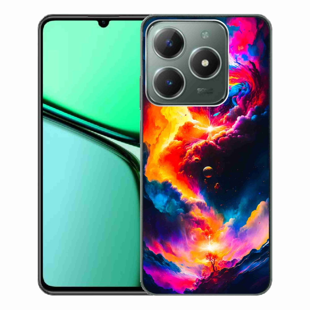 Gel Cover mmCase mmCase a Realme C61 készülékhez - absztrakt motívum