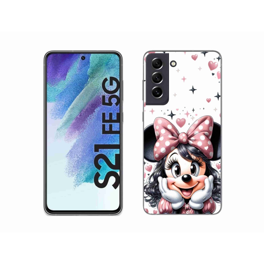 Zselés borítás mmCase Samsung Galaxy S21 FE 5G - minnie