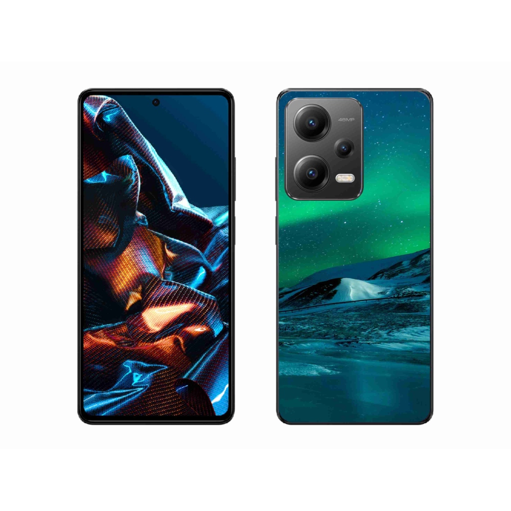 Gél borítás mmCase a Xiaomi Redmi Note 12 Pro 5G-hez - sarki fény