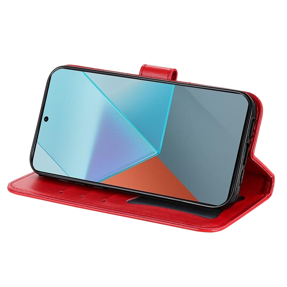 Mandala könyv tok a Xiaomi Redmi Note 13 Pro 5G/Poco X6 5G számára - piros