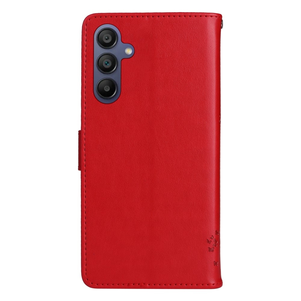 Fák könyve tok Samsung Galaxy A16 4G/5G/A26 5G - piros