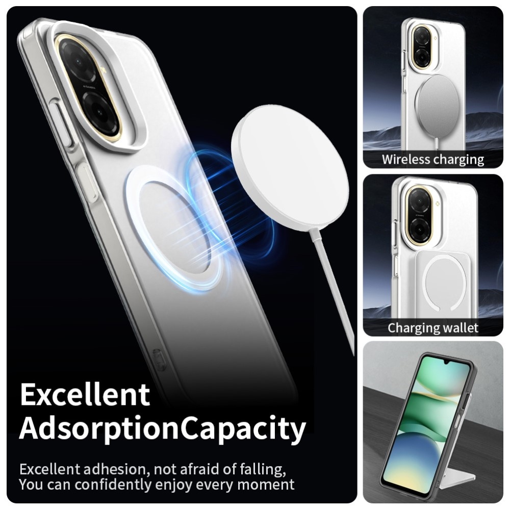 Candy zselés tok MagSafe-rel Xiaomi Redmi A5 (171.7x77.8x8.3mm) - átlátszó