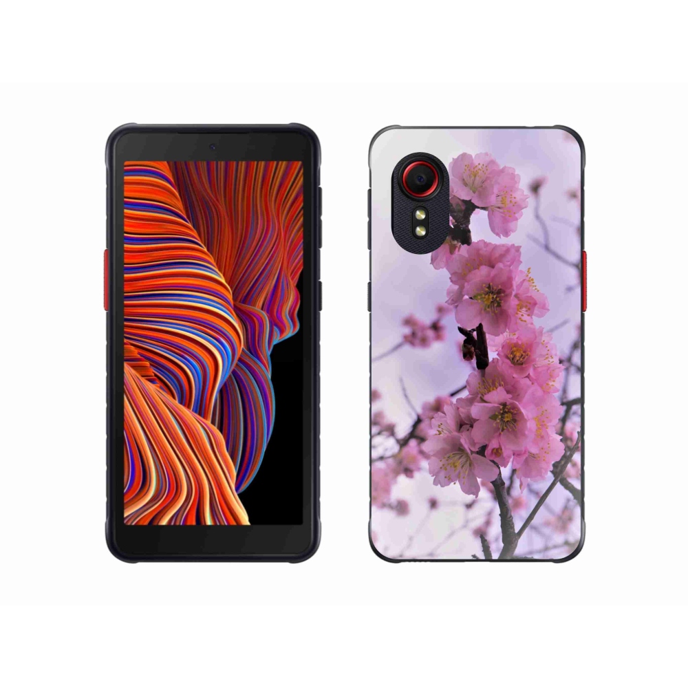 Gél borítás mmCase Samsung Galaxy Xcover 5 - virágok 7