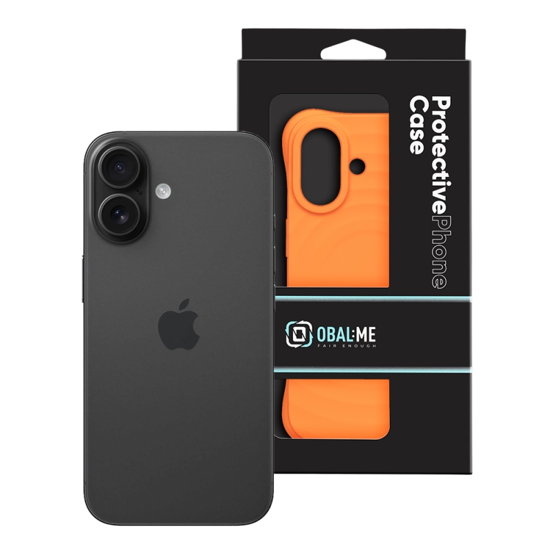 TOK: ME MagNetix Orbit tok az Apple iPhone 16-hoz, narancssárga