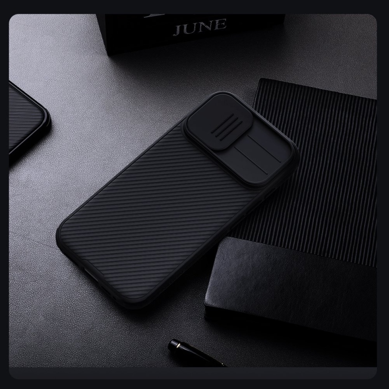 Nillkin CamShield PRO hátlap az Apple iPhone 17 készülékhez Sötétzöld