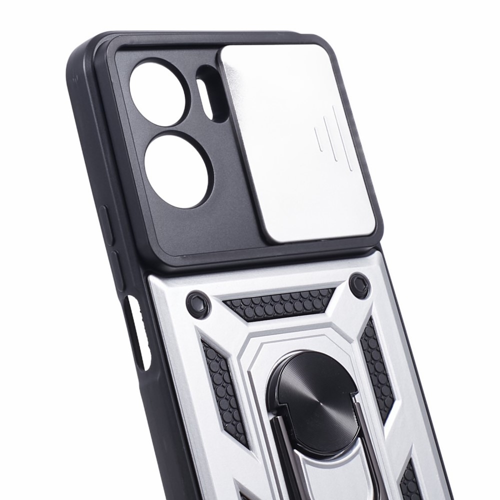 Csúszásálló borítás a Honor 90 Lite készülékhez - ezüst