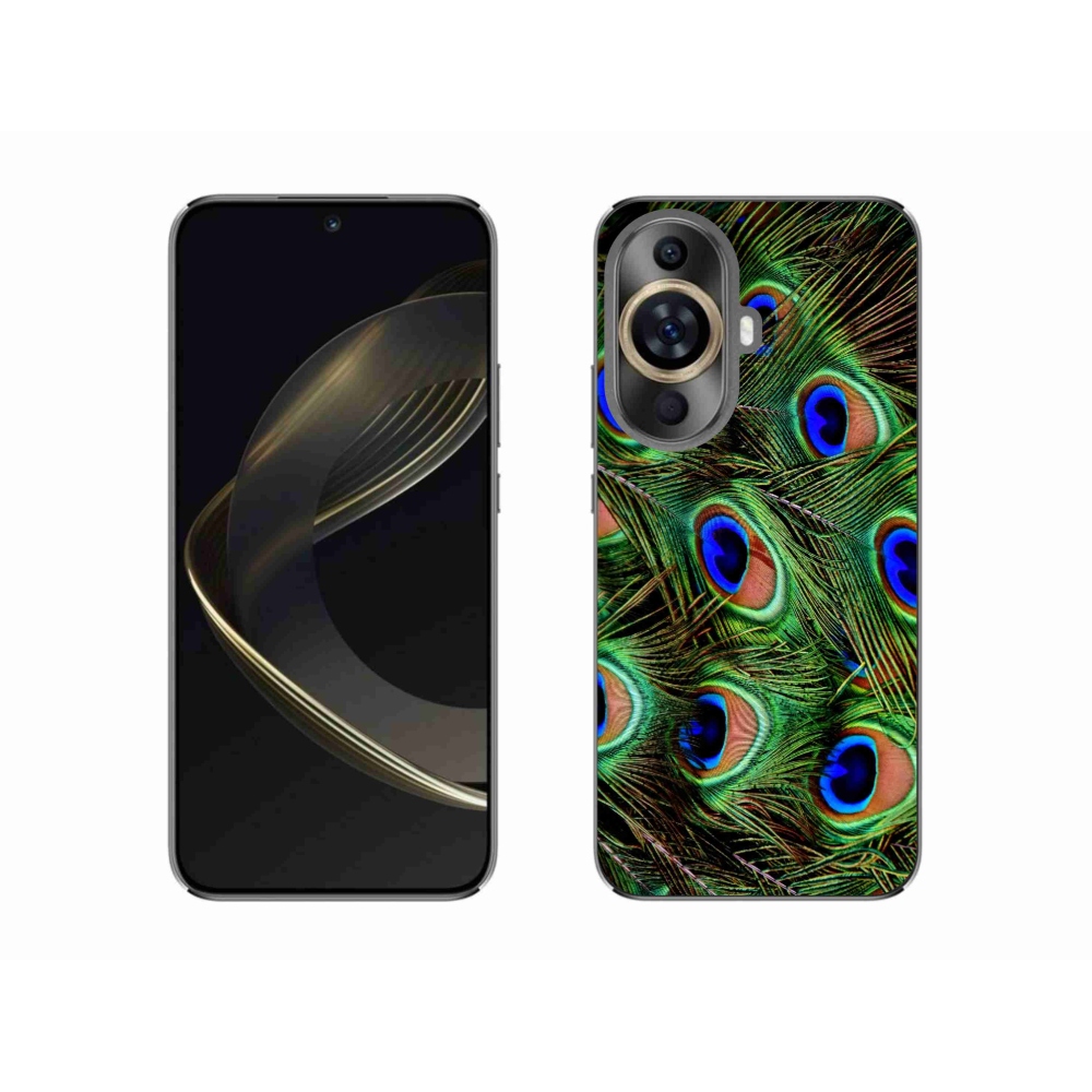 Gél borítás mmCase a Huawei Nova 11 készülékhez - pávatoll