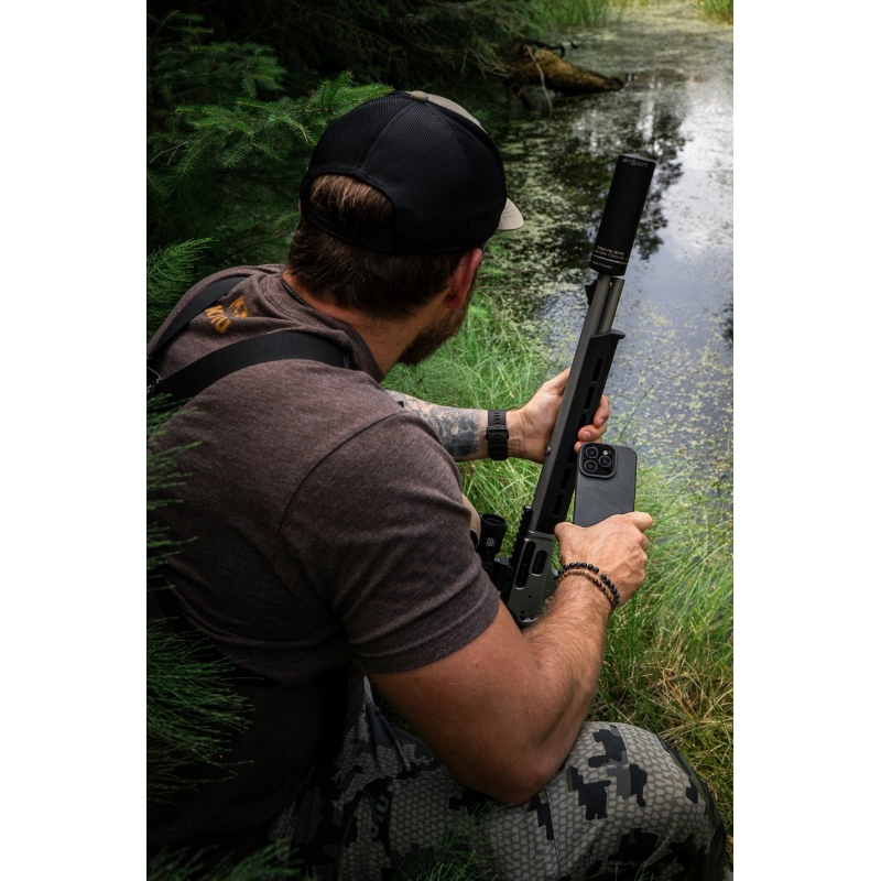 Tactical MagForce Beaver borító iPhone 16 Pro aszfalthoz