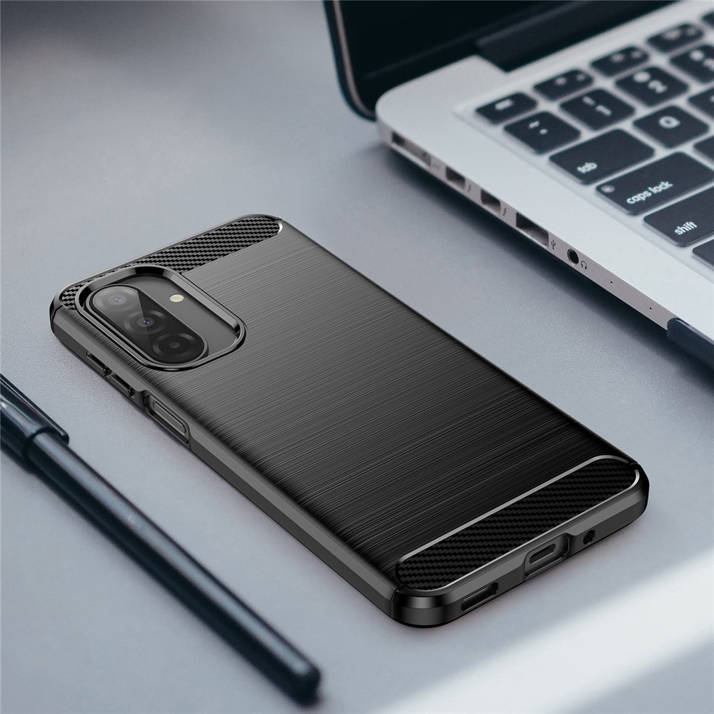 Szénálló zselés tok Samsung Galaxy A17 4G/5G - fekete