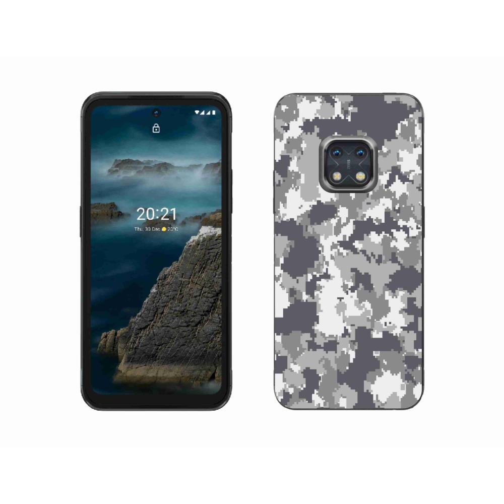 Zselés borítás mmCase a Nokia XR20 készülékhez - terepszínű minta 2