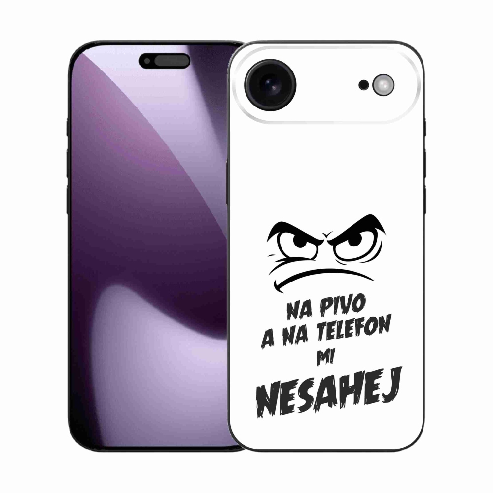 Gél borítás mmCase iPhone 17 Air készülékhez - sör motívum 2 fehér háttér