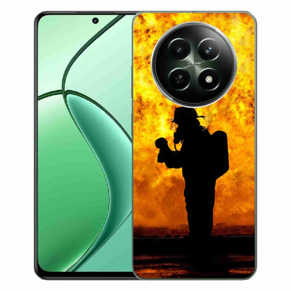 Gél borítás mmCase a Realme 12 5G/12x 5G készülékhez - tűzoltó