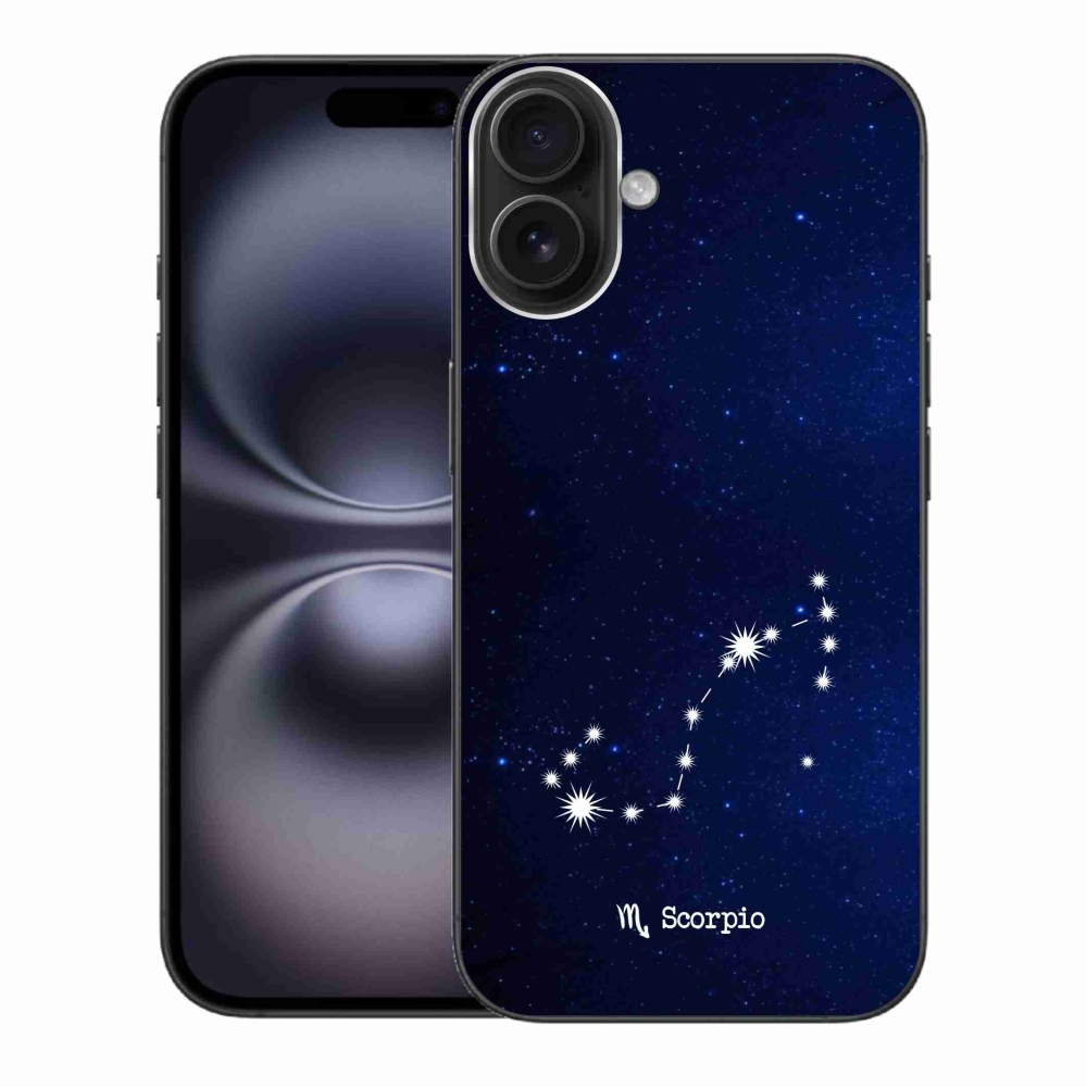 Gél borítás mmCase iPhone 16 Plus készülékhez - Skorpió csillagkép