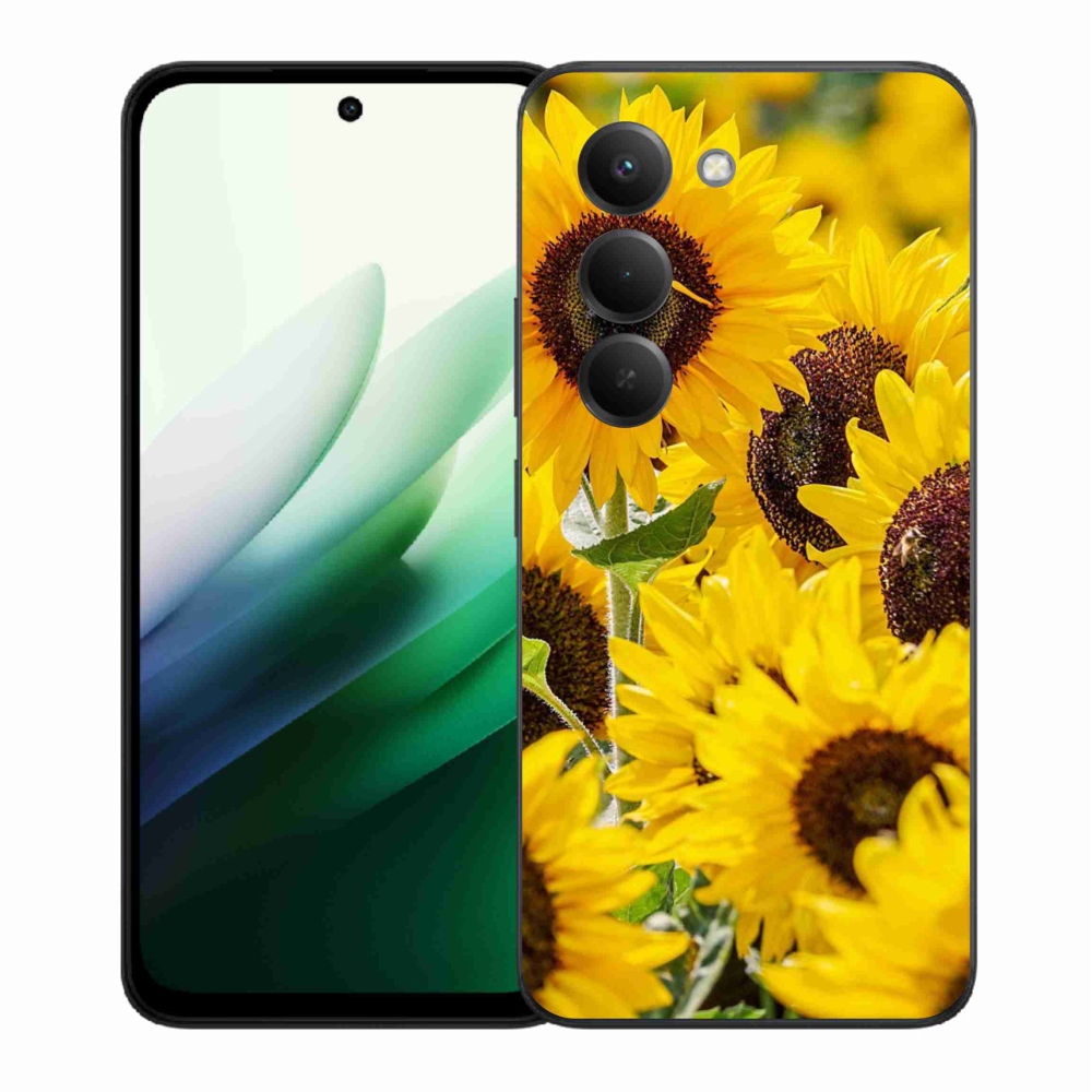 Gél borítás mmCase a Xiaomi Redmi 15 5G-hez - Napraforgó