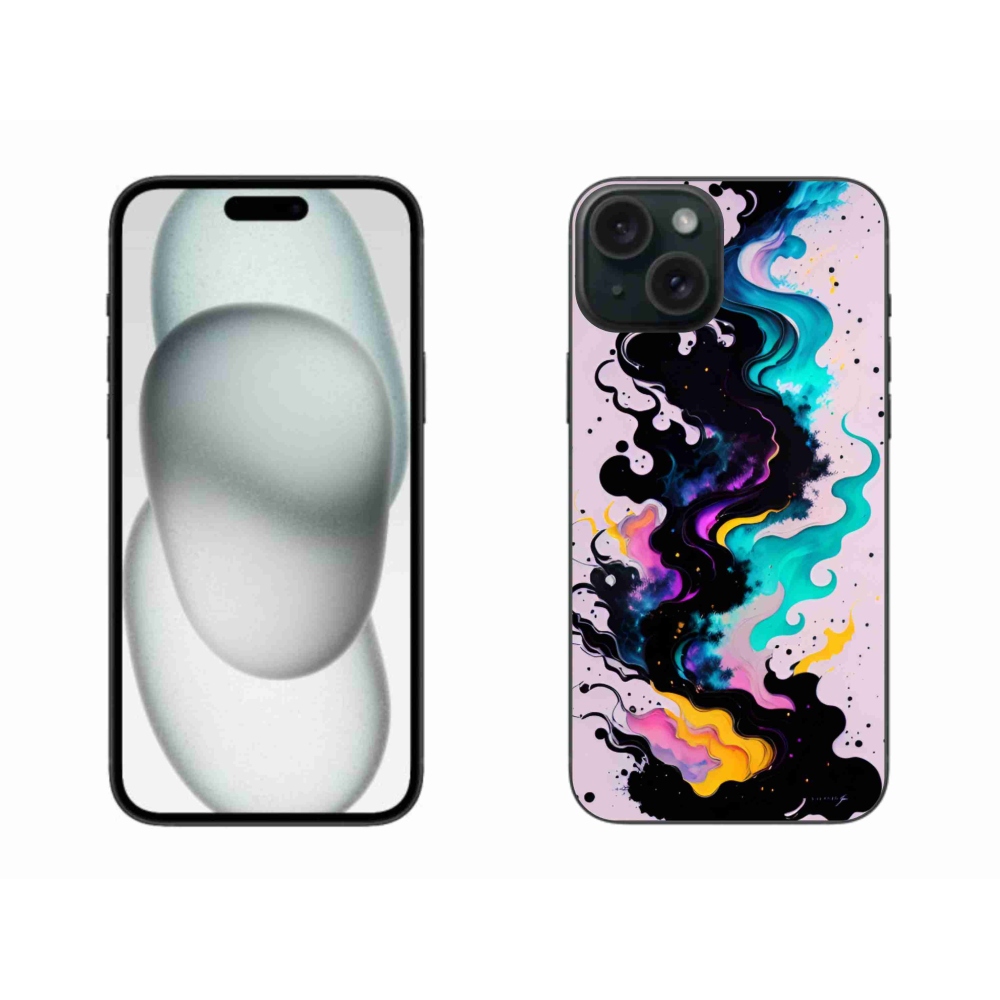 Gél borítás mmCase iPhone 15 Plus készülékhez - absztrakt motívum 4