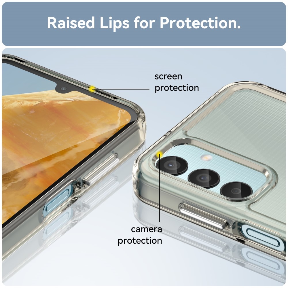 Candy zselés tok Samsung Galaxy M15 5G - szürke