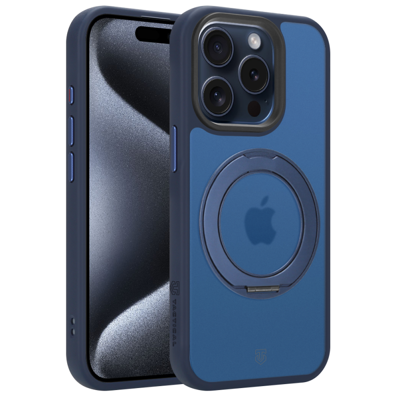 Tactical MagForce Hyperstand tok az Apple iPhone 15 Pro-hoz, mélykék