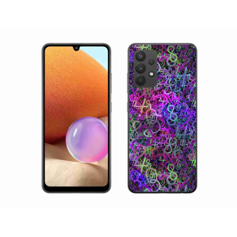Gél borítás mmCase Samsung Galaxy A32 4G - absztrakt motívum 25