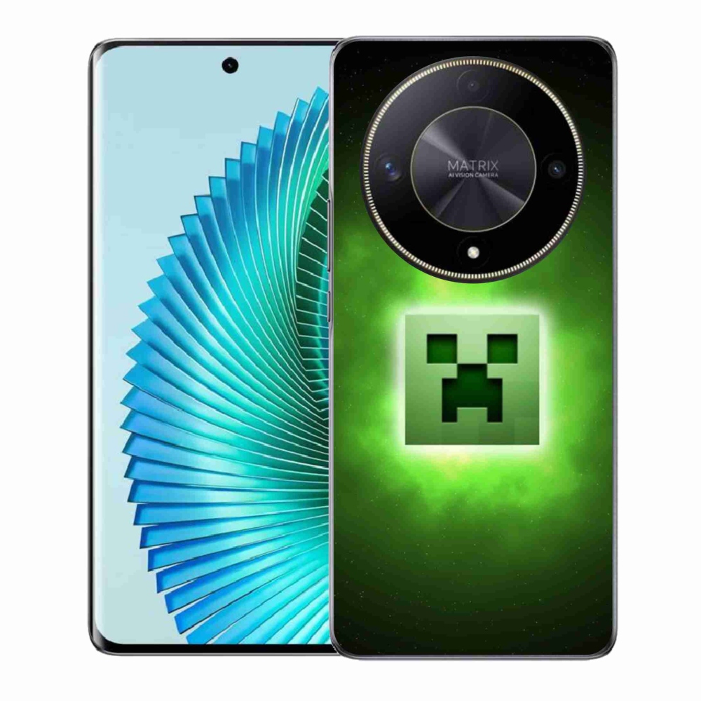 Gél borítás mmCase a Honor Magic 6 Lite 5G készülékhez - minecraft