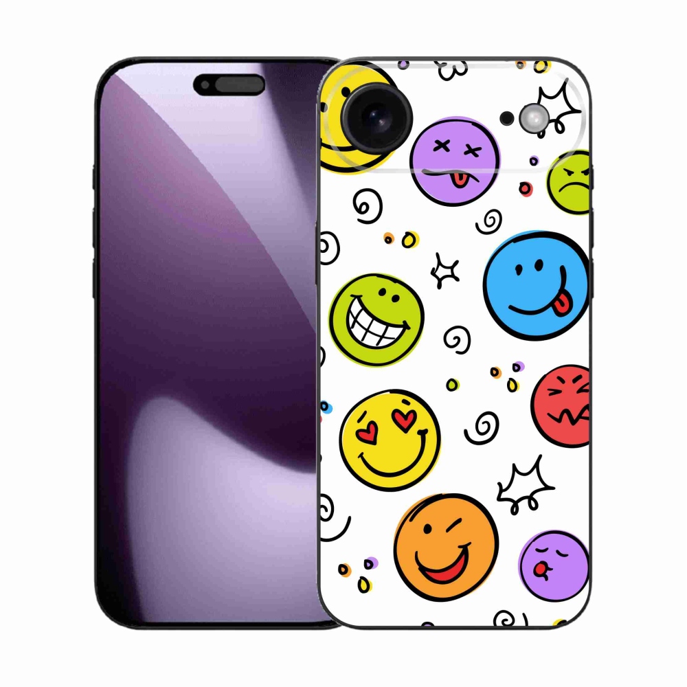 Gél borítás mmCase iPhone 17 Air készülékhez - smiley-k