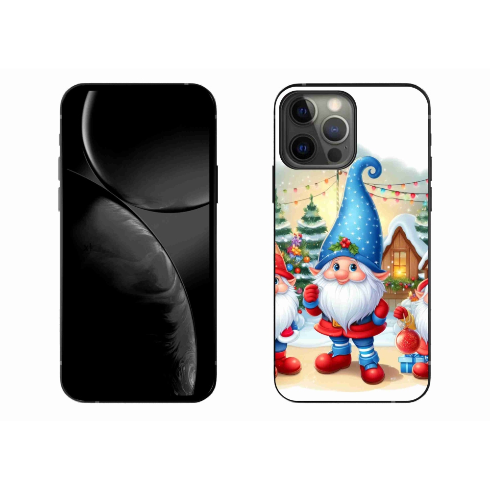 Gél borítás mmCase iPhone 13 Pro Max 6.7 készülékhez - Karácsonyi manók