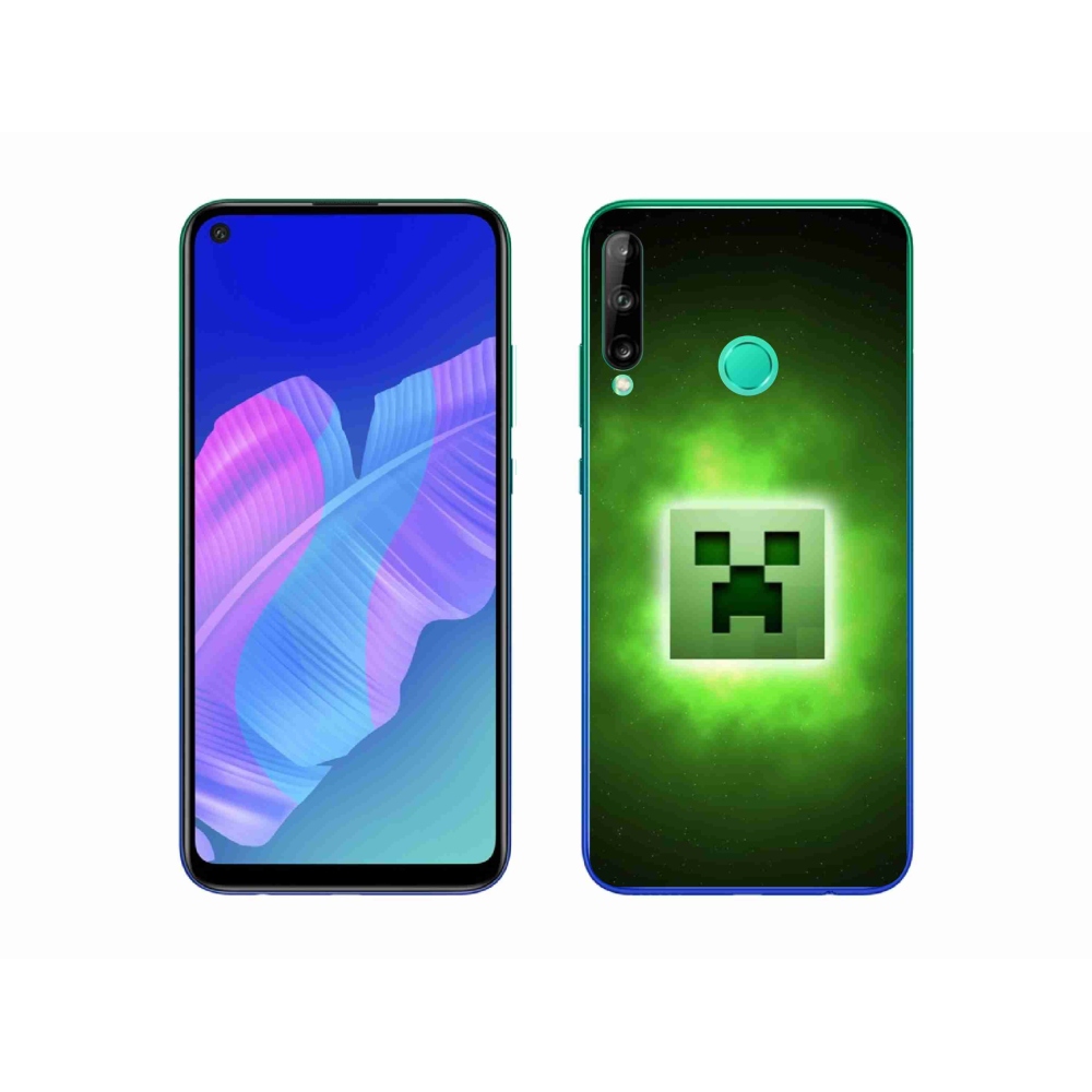 Gél borítás mmCase a Huawei P40 Lite E számára - minecraft