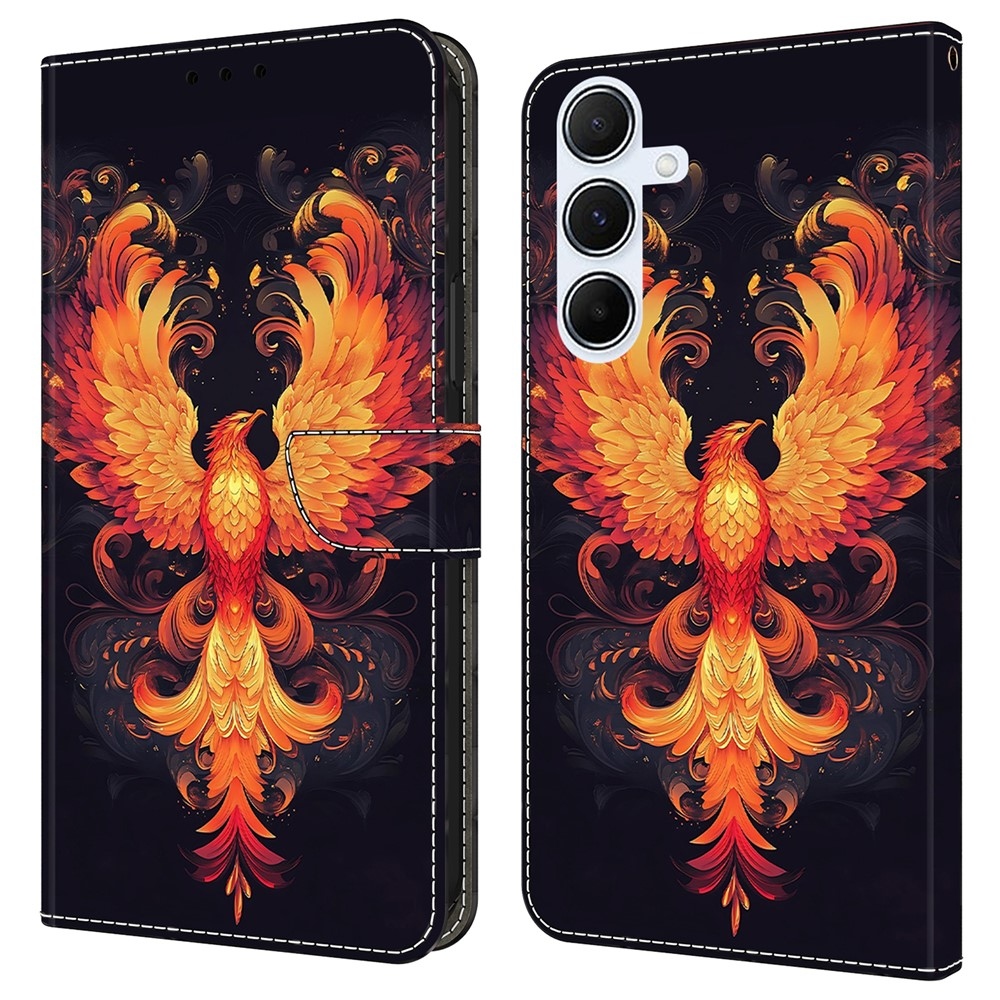 Határozottan könyv tok Samsung Galaxy A17 4G/5G/A26 5G - firebird