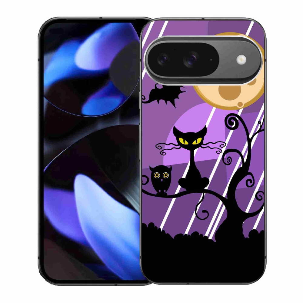 Zselés borítás mmCase a Google Pixel 9/9 Pro számára - halloween