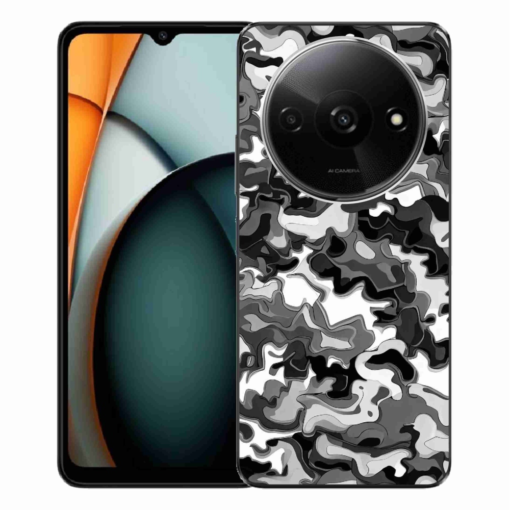 Gél borítás mmCase a Xiaomi Redmi A3-hoz - álcázó minta 3