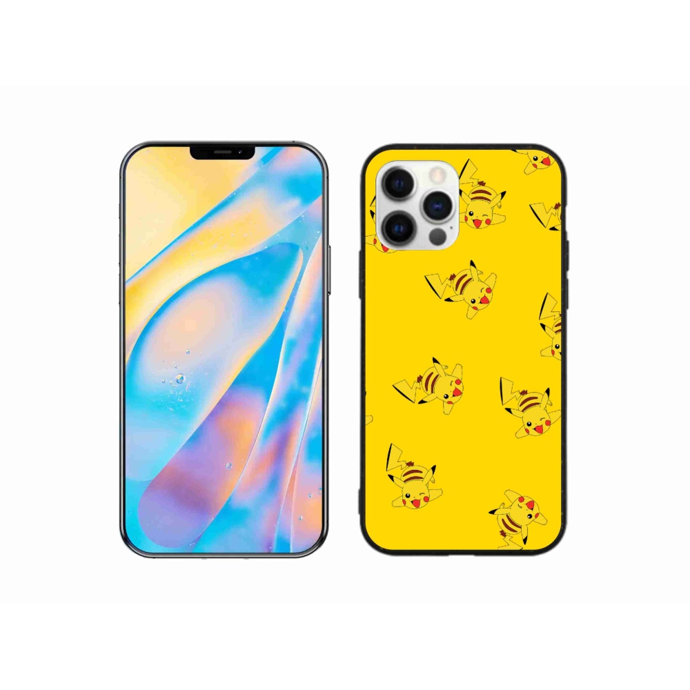 Zselés borítás mmCase iPhone 12 Pro készülékhez - pikachu