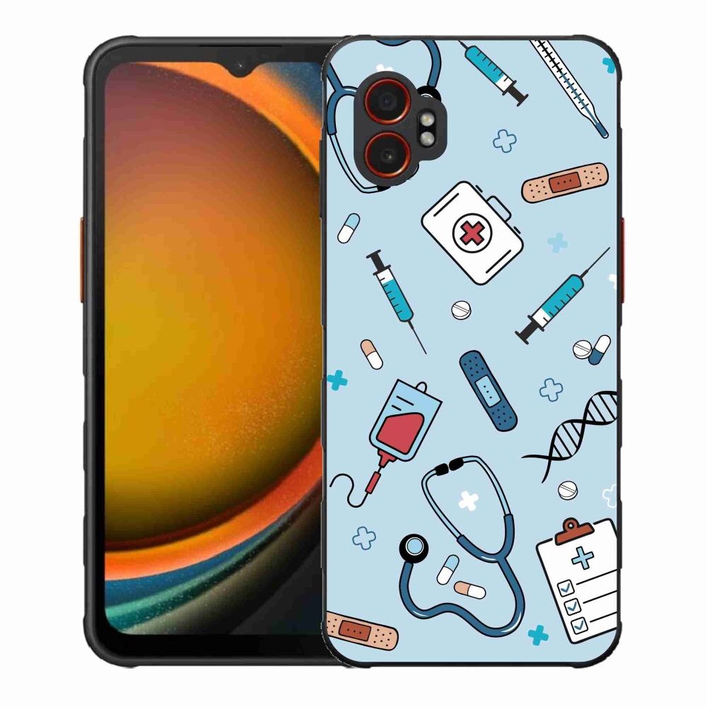 Zselés borítás mmCase Samsung Galaxy Xcover 7 Pro - egészség 1