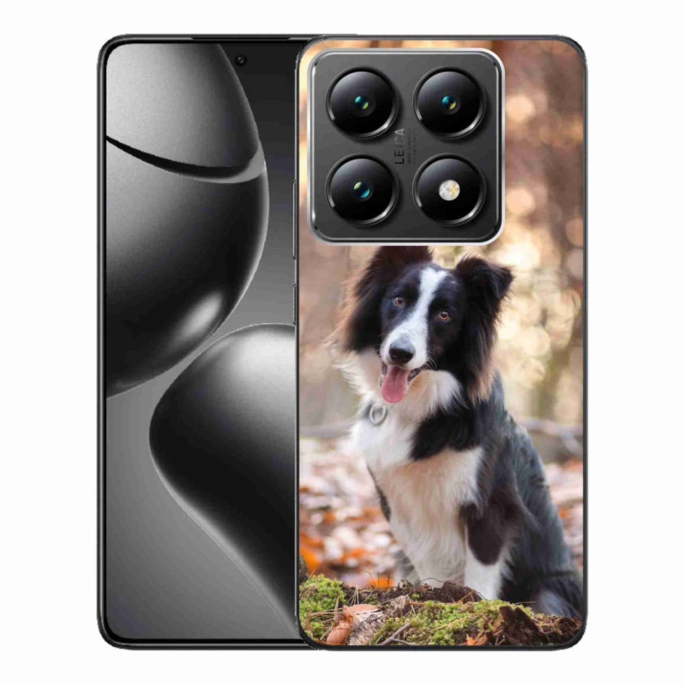Gél borító mmCase a Xiaomi 14T Pro számára - border colie 1
