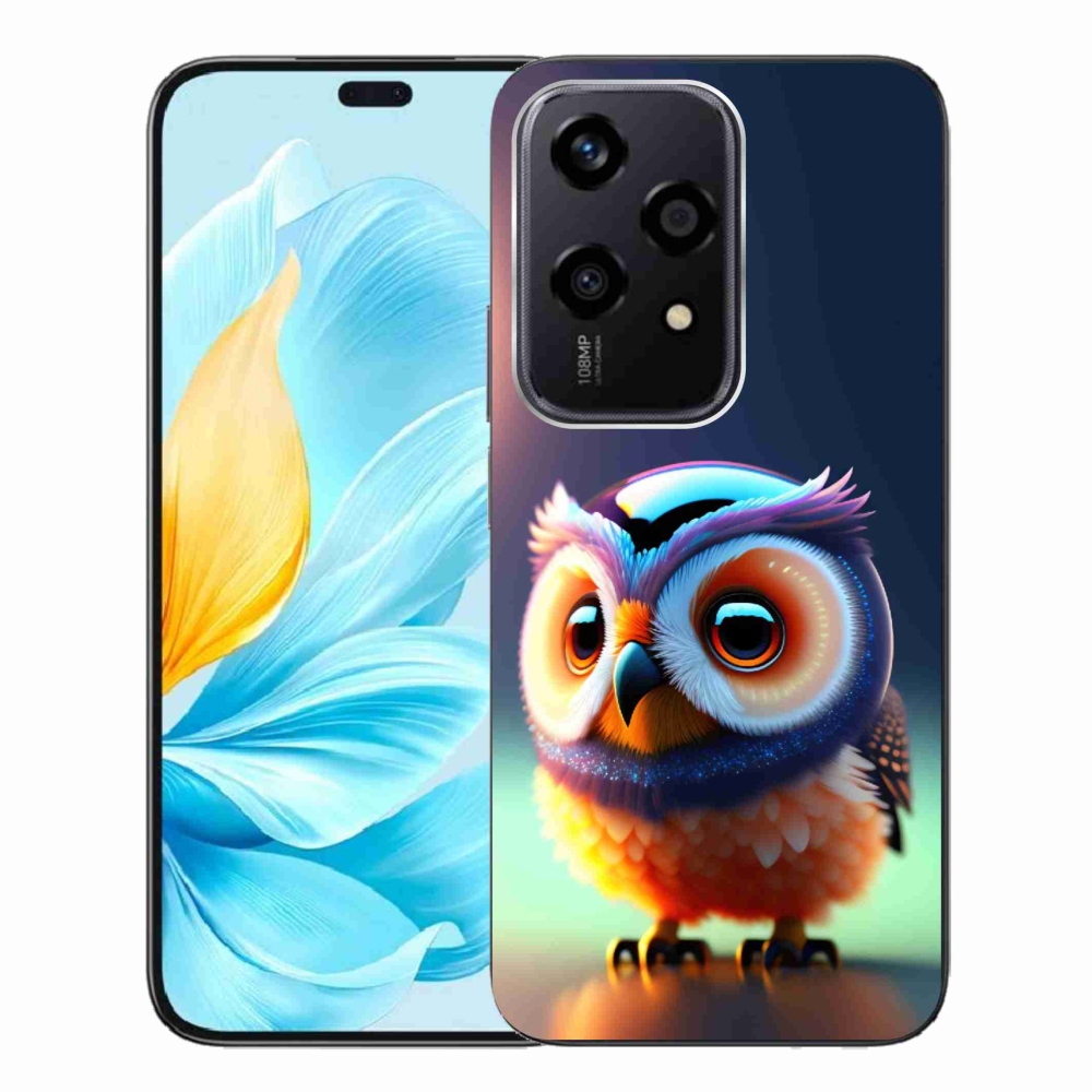 Zselés borító mmCase a Honor 200 Lite 5G készülékhez - bagoly