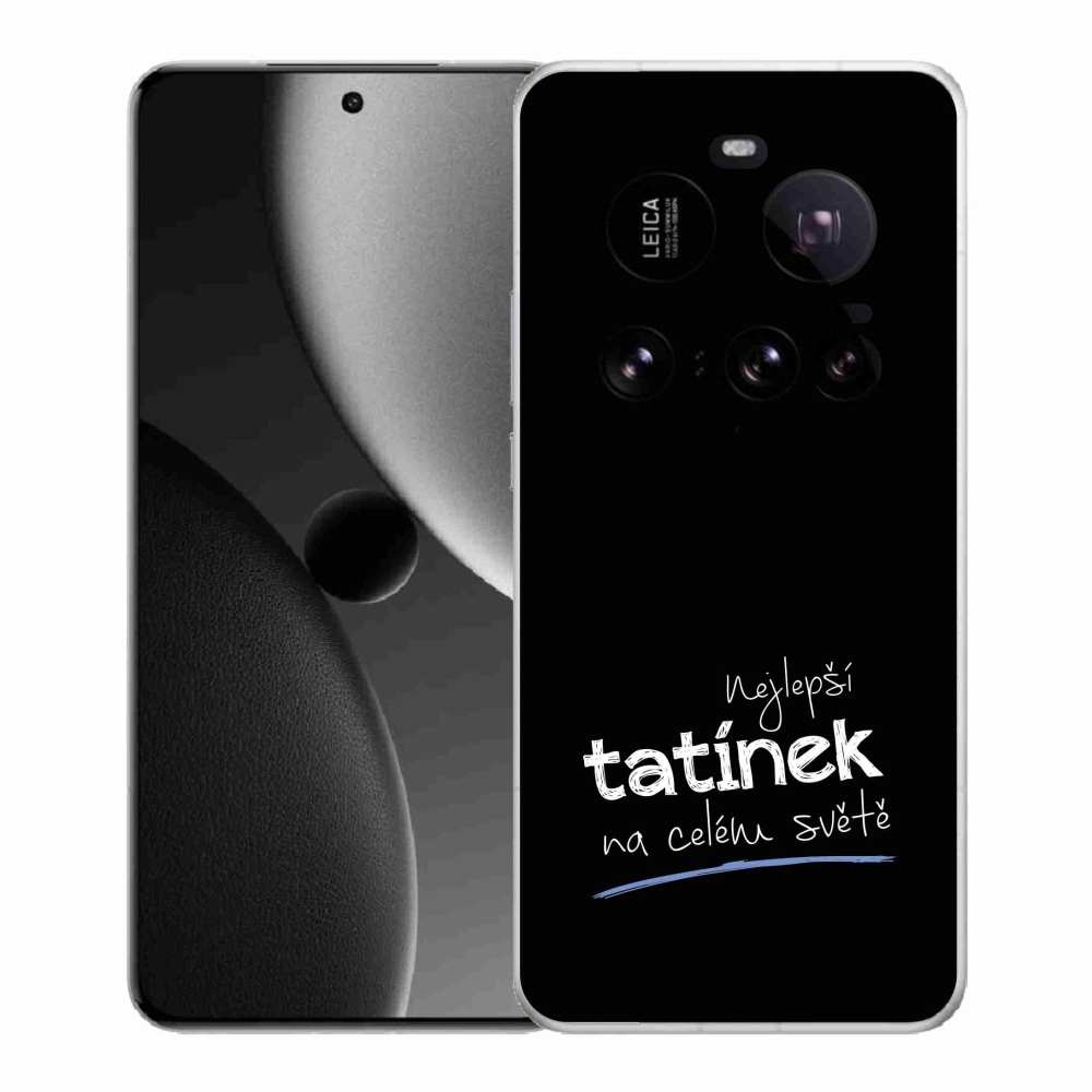 Gél borító mmCase a Xiaomi 15 Ultra - legjobb apuci 4 fekete háttérrel