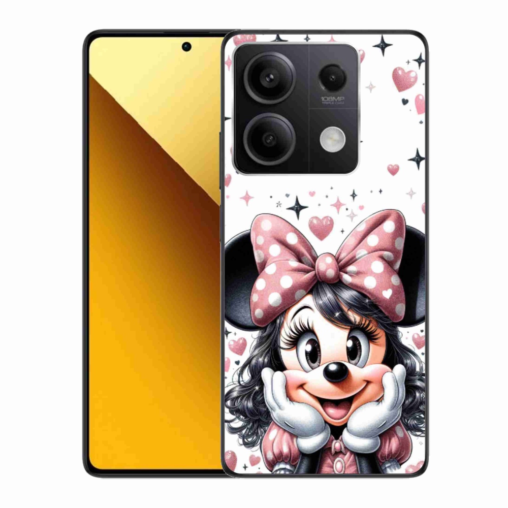 Gél borítás mmCase a Xiaomi Redmi Note 13 5G számára - minnie