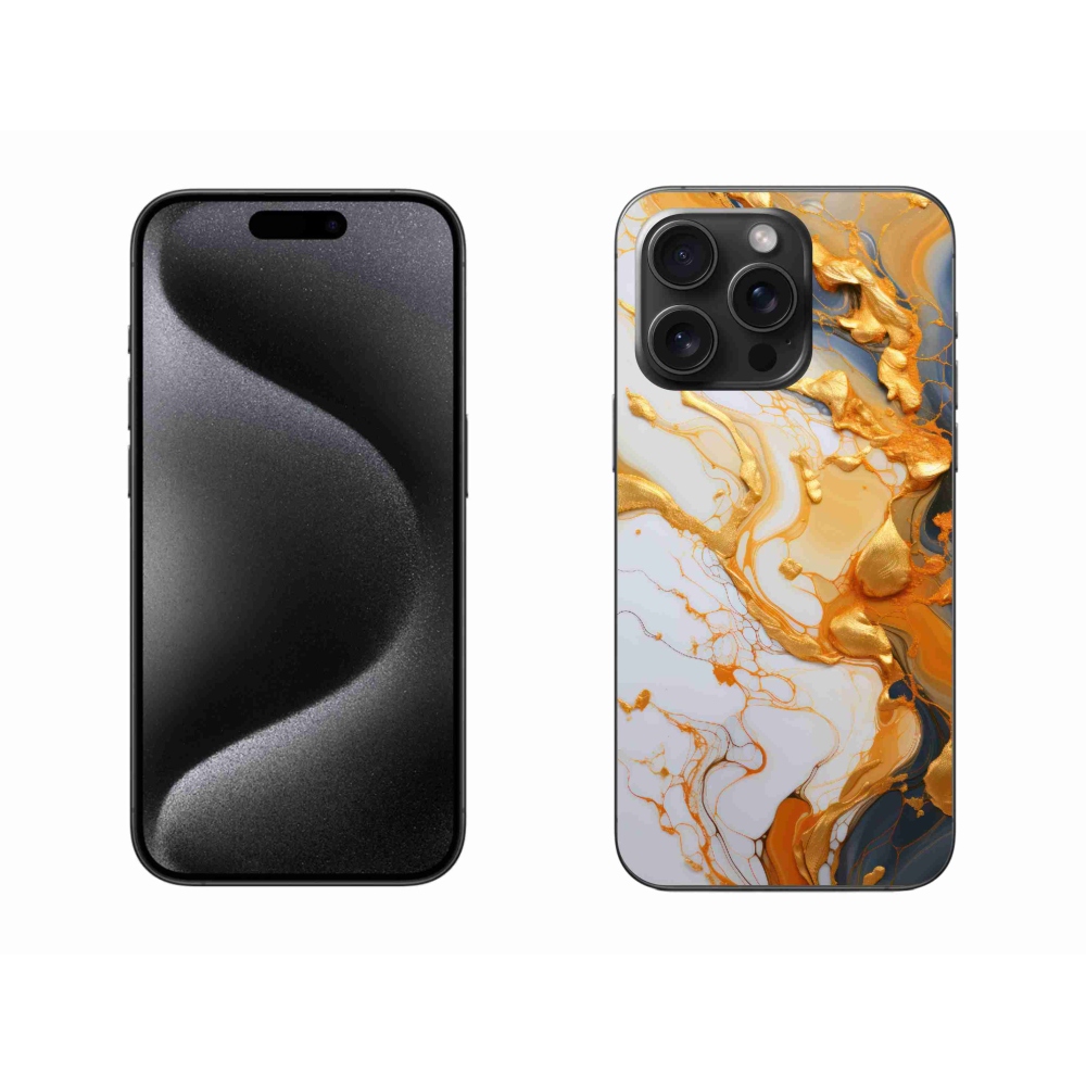 Gél borítás mmCase iPhone 15 Pro Max készülékhez - absztrakt motívum 6